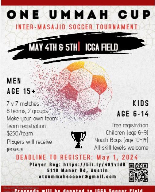 One Ummah Cup – The First Inter-Masajid Soccer Tournament